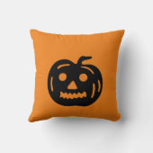 Coussin Halloween citrouille (Verso)