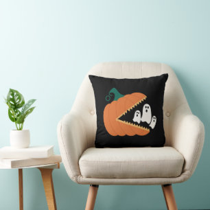 Coussin Halloween Citrouille Funny Fantômes Garçons Enfant