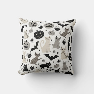 Coussin Halloween du chat #1