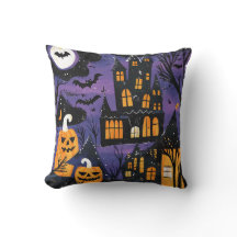Halloween éffrayant Haunted Château Jack-O-Lantern