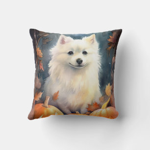 Coussin Halloween Eskimo Américain Avec Citrouilles Effray