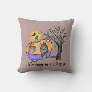 Coussin Halloween est un mode de vie Camper Remorque
