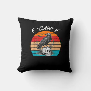 Coussin Halloween F-Caw-F Oiseau F-Caw-F Corbeau Femmes Ho