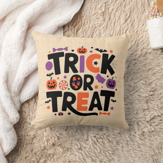 Coussin Halloween - festivités fantomatiques (Couverture)