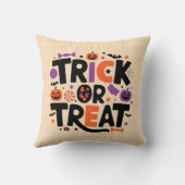 Coussin Halloween - festivités fantomatiques (Verso)
