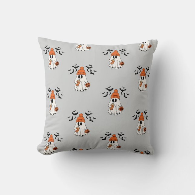 Coussin Halloween Fun Ghost (Recto)