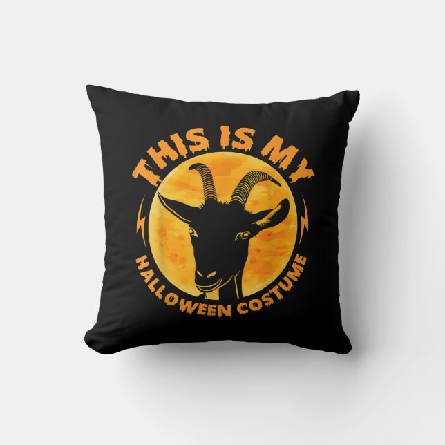 Coussin Halloween Goat Costumes (Recto)