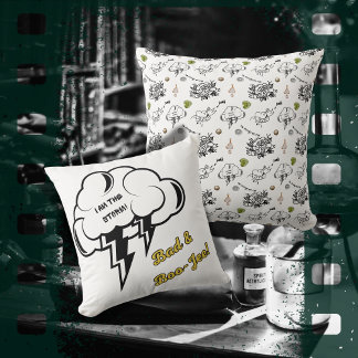 Coussin Halloween gothique de Bad et Boojee