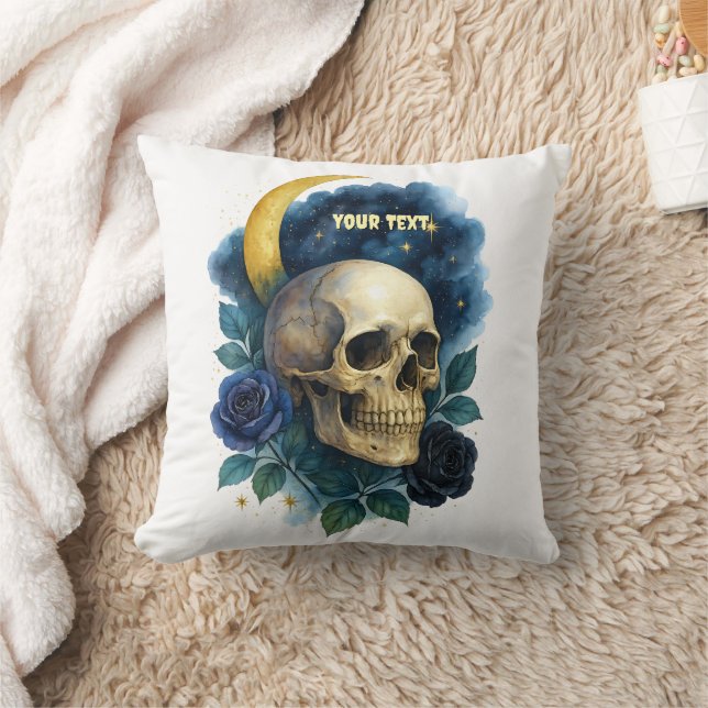 Coussin Halloween Gothique Gothique Halloween Déplaisant (Couverture)