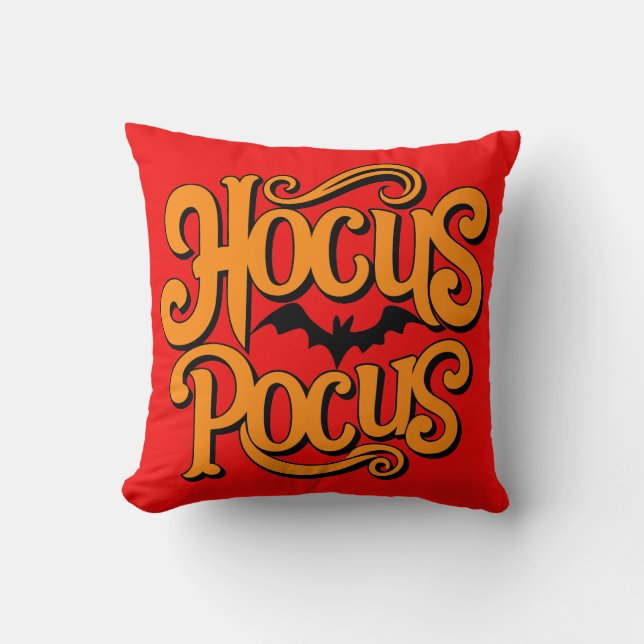 Coussin Halloween Hocus Pocus (Recto)