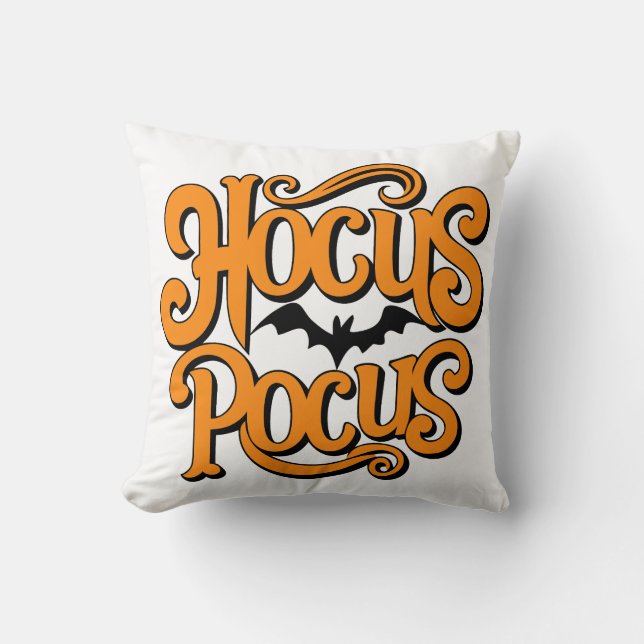 Coussin Halloween Hocus Pocus (Recto)