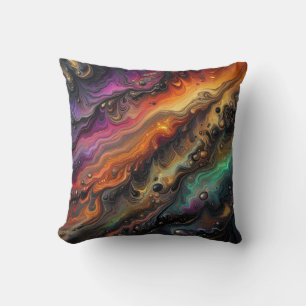 Coussin Halloween inspiré / Vagues / Puddle Pour