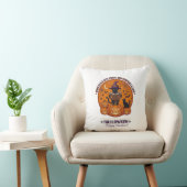 Coussin Halloween Joyeux Professeur Chat Noir Sorcière Cha (Chaise)