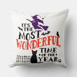 Coussin Halloween Le Moment Le Plus Merveilleux De L'Année