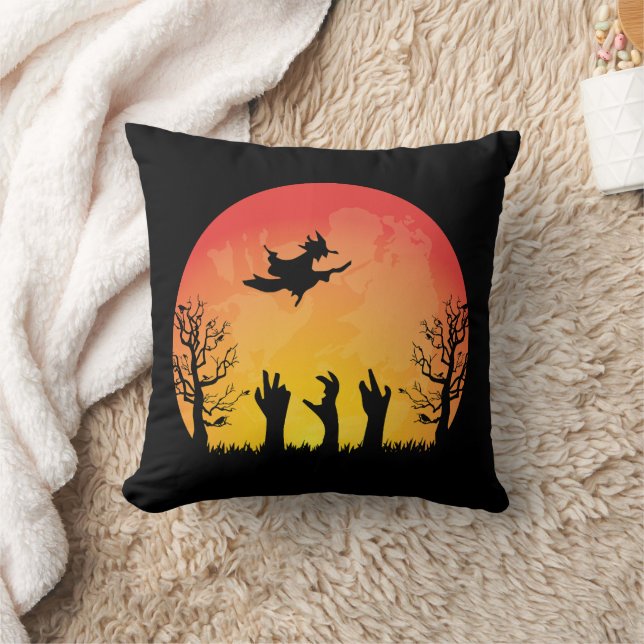 Coussin Halloween mains Zombie (Couverture)