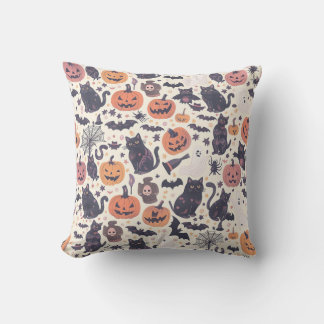 Coussin halloween moderne