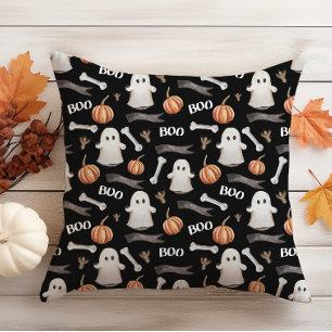 Coussin Halloween noir