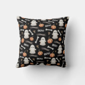 Coussin Halloween noir (Verso)
