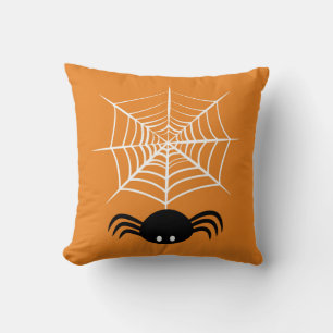 Coussin Halloween Spider Web