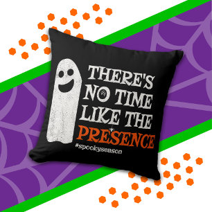 Coussin Halloween Spirit Happy Ghost Funny Halloween