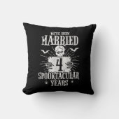 Coussin Halloween Spooktacular 4e anniversaire de mariage (Recto)