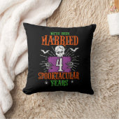 Coussin Halloween Spooktacular 4e anniversaire de mariage (Couverture)