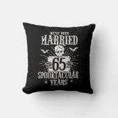 Coussin Halloween Spooktacular 65e anniversaire de mariage (Recto)