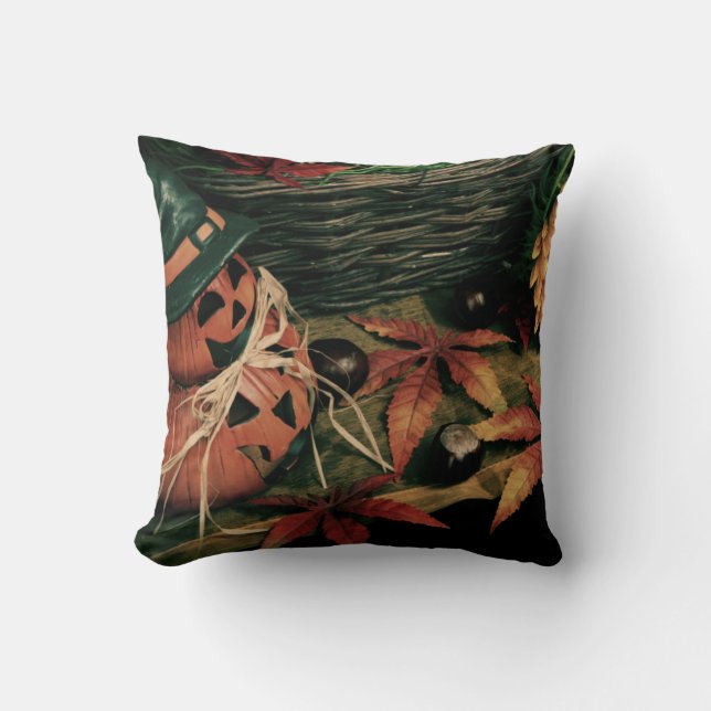 Coussin Halloween vintage (Recto)