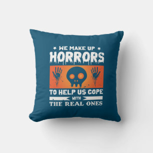Coussin Halloween We Make up Horrors