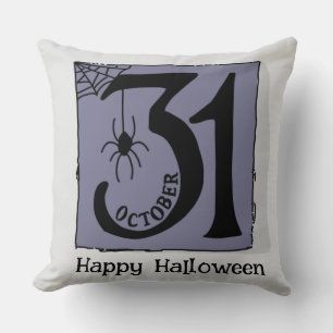 Coussin Halloween Whimsical Personnalisé Drôle Oct.31 Viol