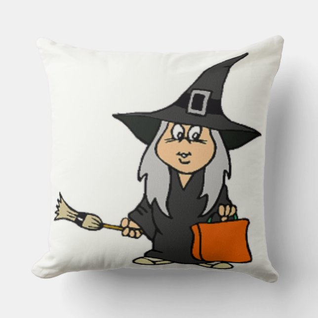 COUSSIN HALLOWEEN WITCH (Recto)