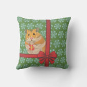 Coussin Hammy Christmas Hamster Noël (Verso)