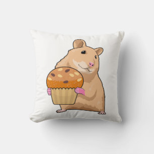 Coussin Hamster avec Muffin
