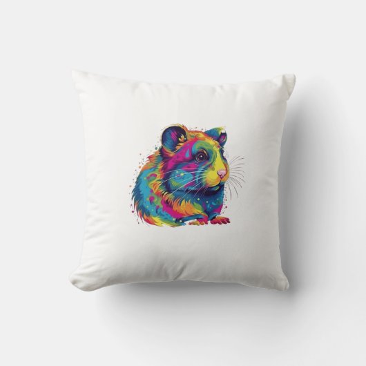 Coussin hamster mignon (Recto)
