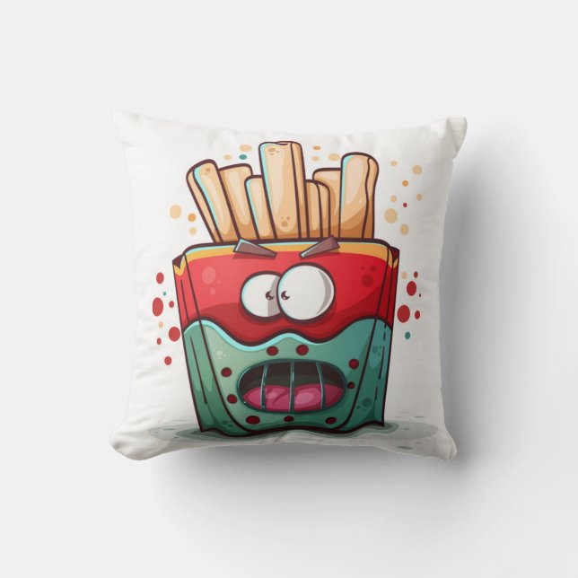 Coussin Hannibal Frites Lecter (Recto)