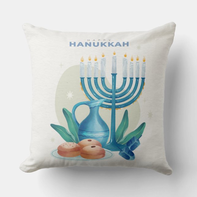 Coussin Hanoukka (Recto)