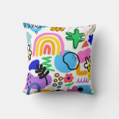 Coussin Happy and colorful abstract designs (Recto)