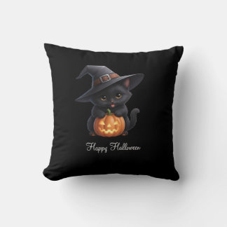 Coussin Happy Cats Halloween
