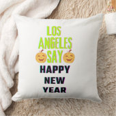 Coussin happy christmas throw pillow (Couverture)