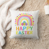 Coussin Happy Easter Bunny Easter Egg Hunt Easter Women Gi (Couverture)