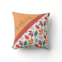Happy Fall Automne motif feuille personnalisé