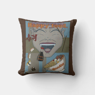 Coussin Happy food