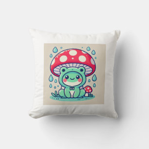 Coussin Happy Frog & Umbrella 🐸 ☔