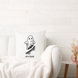 Coussin Happy Halloween Boo Moderne