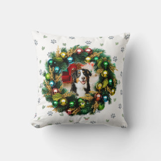 Coussin Happy Howlidays Photo Image