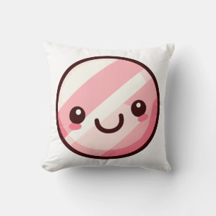 Coussin Happy Kawaii Candy Conception de caractères