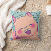 Coussin Happy Kitsune  (Couverture)