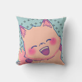 Coussin Happy Kitsune  (Recto)