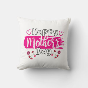 Coussin Happy Mother's Day 2025 Tshirt pour Femmes Maman G