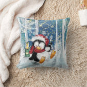 Coussin Happy Penguin - Noël (Couverture)